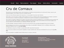 Tablet Screenshot of crudecornaux.ch